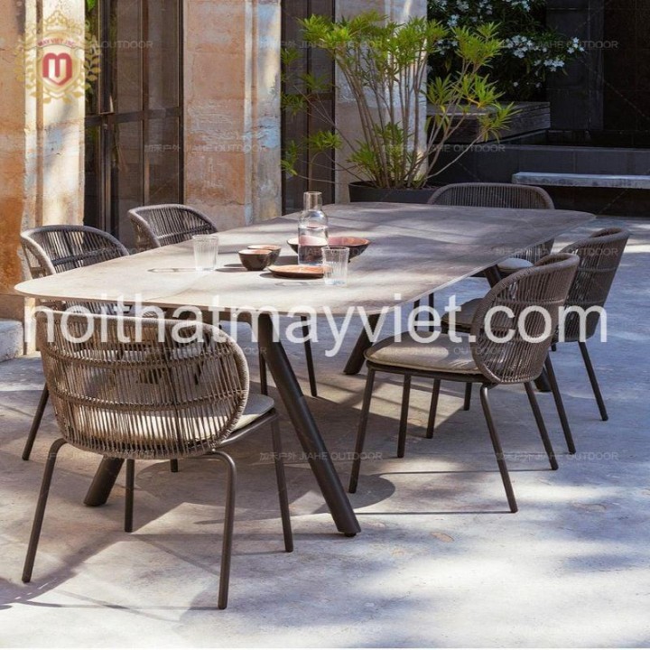 Bàn Ghế Mây Tre Cafe BGCF38